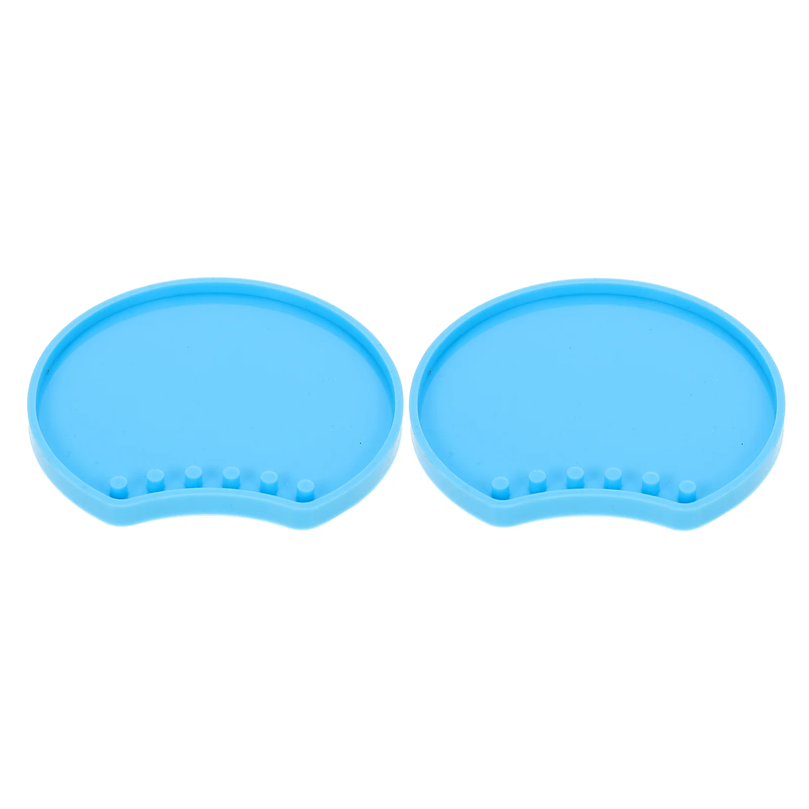 2 Pcs Hairpin Epoxy Mold Round Ear Headbands Mouse Silicone Molds Handicraft Silica Gel Resin Safe Texture Special