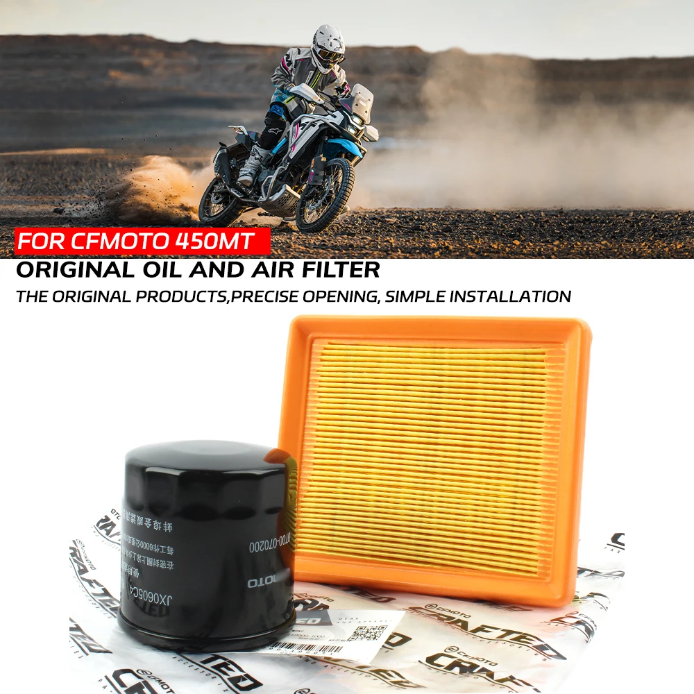 450MT 2024 CFMOTO 450MT MT 450 دراجة نارية النفط خلية فلتر الهواء آلة مرشح الهواء 450MT SR NK CLC مرشح الهواء مزيج