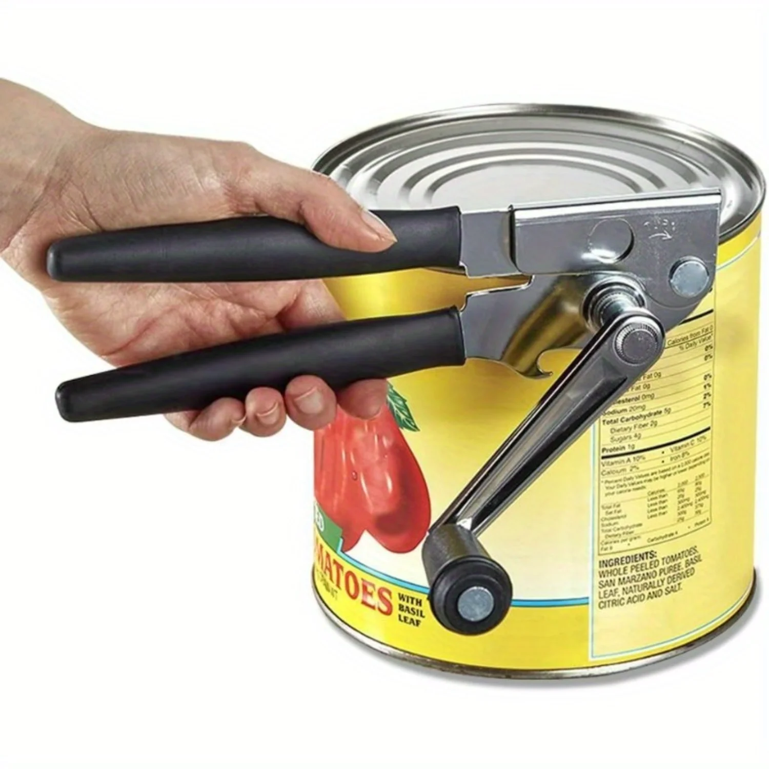 

Stainless Steel Manual Can Opener with Heavy Duty Swing Handle - 1 Piece