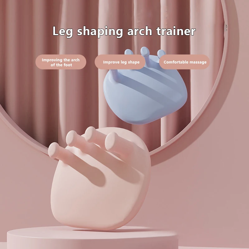 ZZ-1Pair Fußgewölbe-Trainer, rutschfest, Beinformung, Trainingsgerät, Yoga, Muskelentspannung, Massage, Hilfsstudio, Sport, Fitnessgeräte