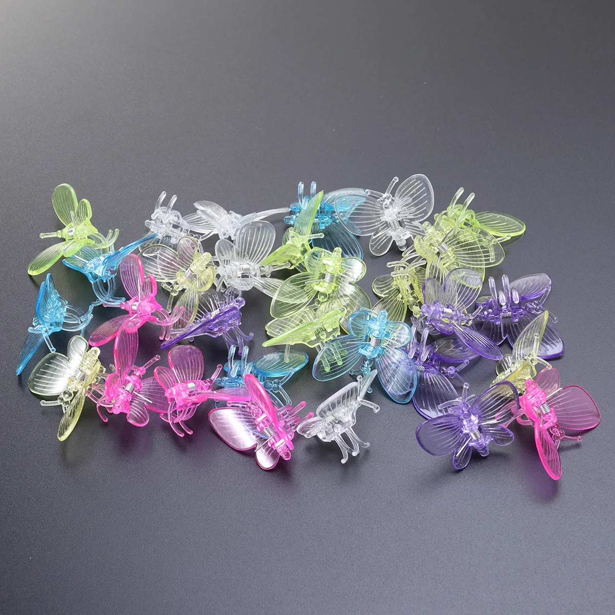 60 Pcs Plants Flower Fixed Clips Orchid Bracket Ladybug Shaped Creative Vine Gardening