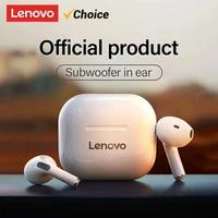 Lenovo LP40 auriculares inalámbricos Bluetooth TWS auriculares con Control táctil auriculares para juegos llamada HD con micrófono auriculares 2025 nueva elección