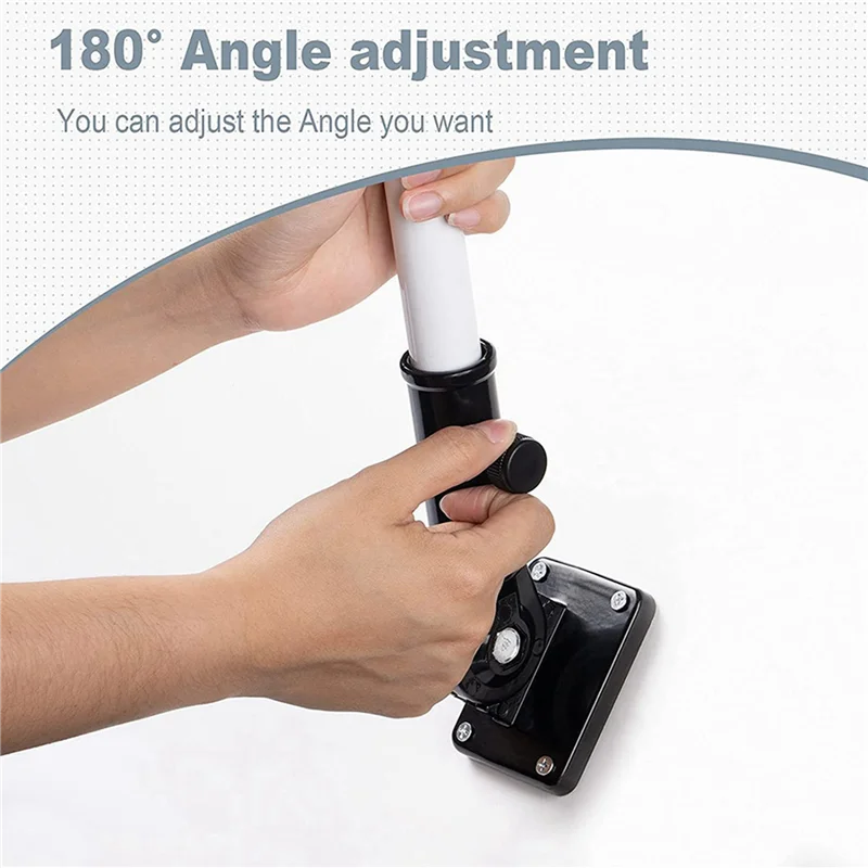 

T98C-4X Flag Pole Holder Mounting Bracket Adjustable Flagpole Rod Hitch Bracket Multi-Position Flag Pole Mounting Bracket