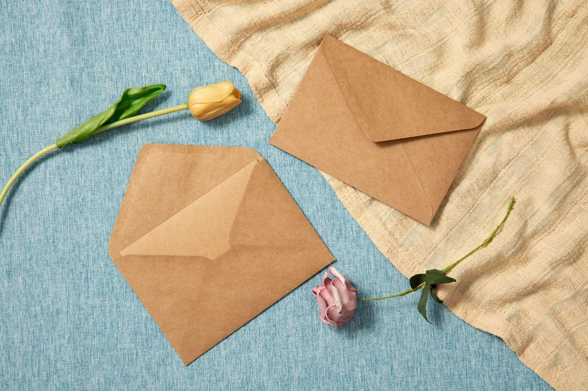 20 Stück Kraftpapier, weiß, leere Grußkarte, Retro, einfach, faltbar, halb faltbar, leere Grußkarte, DIY-Karte – Detail 6