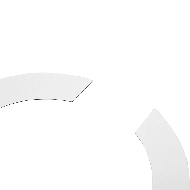 3X ملصق لاصق وردي بفتحة صوت لأجزاء الجيتار الصوتي الكلاسيكي أسود + فضي