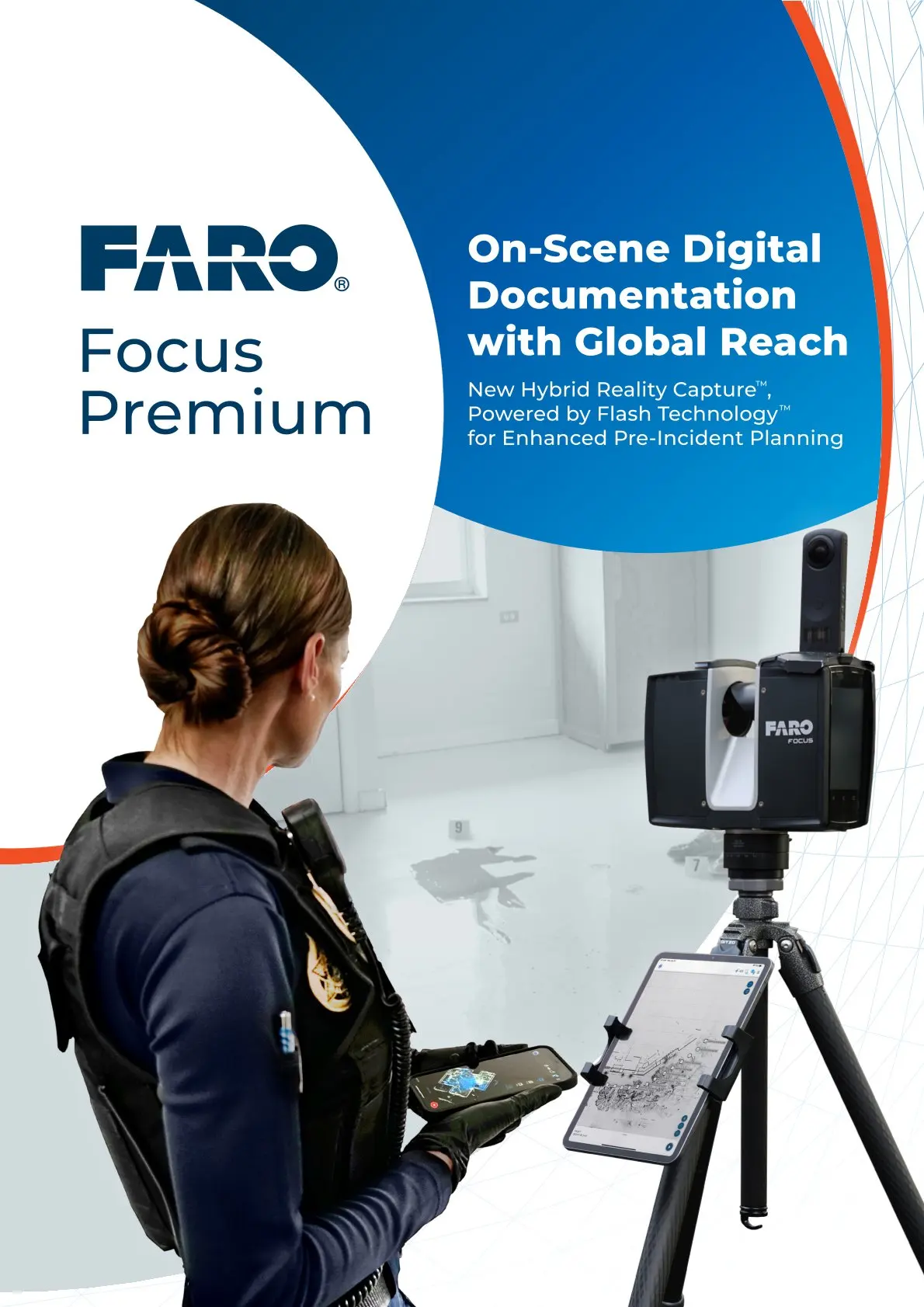 FARO Focus Premium 70 Laser Scanner 50% faster scan times Super-High Colour Resolution Faro 3d Laser scanner