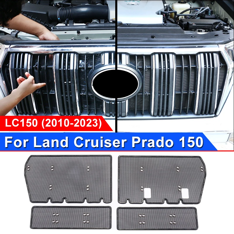 2010-2023 Für Toyota Land Cruiser Prado 150 Wassertank Anti-Mücken-Sand gitter LC150 Außen modifikation zubehör 2022 2021 2020 2019 2018 2017 2016 2015 2014 2013 2012 2011