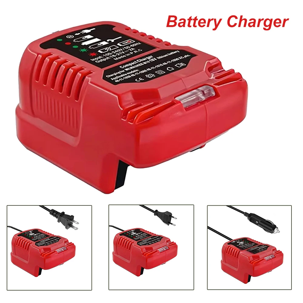 

Мини-компактное автомобильное зарядное устройство для Milwaukee 18 В, литий-ионный аккумулятор, автомобильное зарядное устройство, зарядное устройство для прикуривателя