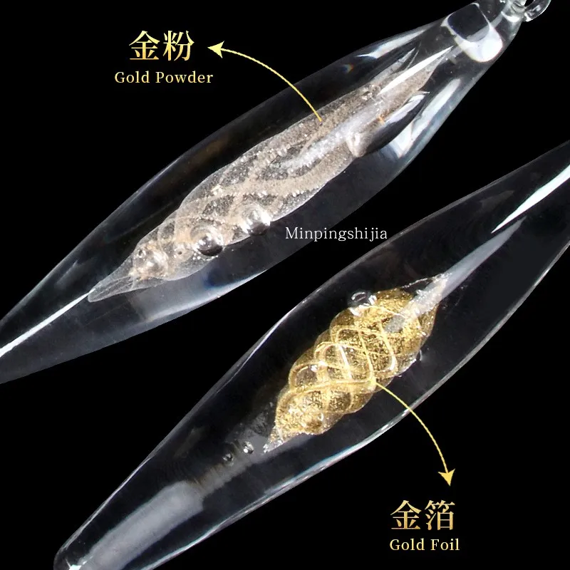 Nordic Glass Pendant Light Copper Water Drop Shape Gold Black Luster Dining Room Bar Bedroom Hanging Lamp Ceiling Fixture