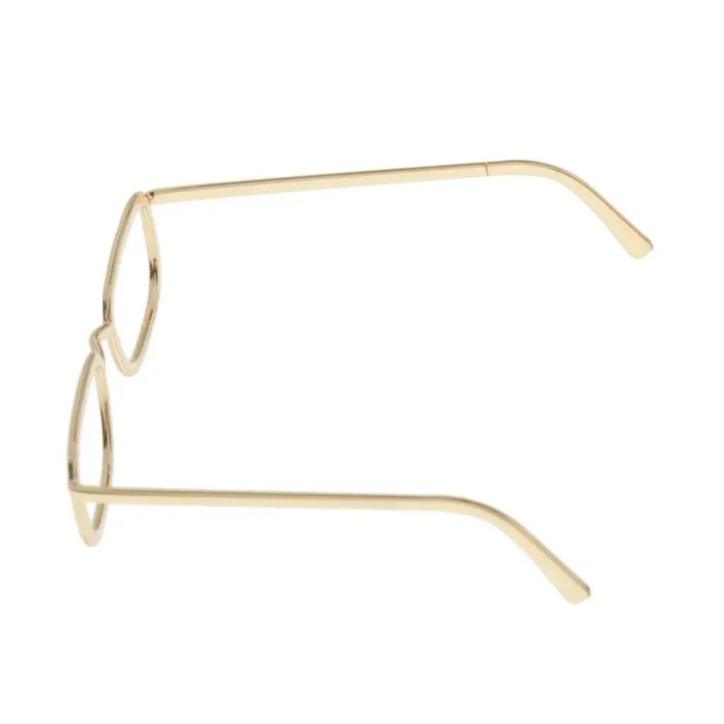 Accessorio per occhiali in lega per action figure Puntelli per occhiali realistici in scala 1/6 per bambole e figure