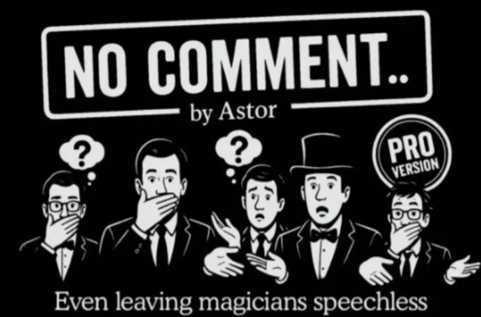 

No Comment Pro by Astor Magic - Magic tricks (Instant Download)
