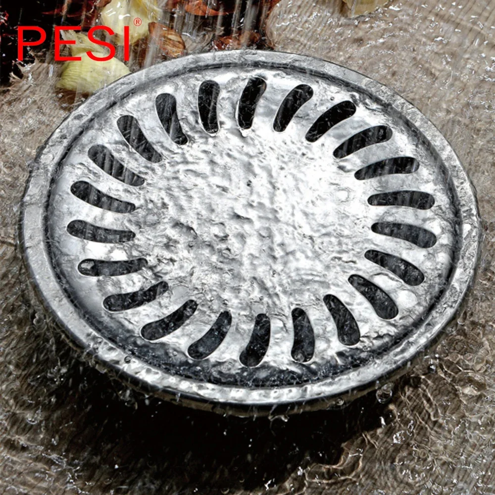 304 Stainless Steel Invisible Bathroom Floor Drain Waste Grate 15/11cm Linear Anti-odor Long Bathroom Shower Floor Drain.
