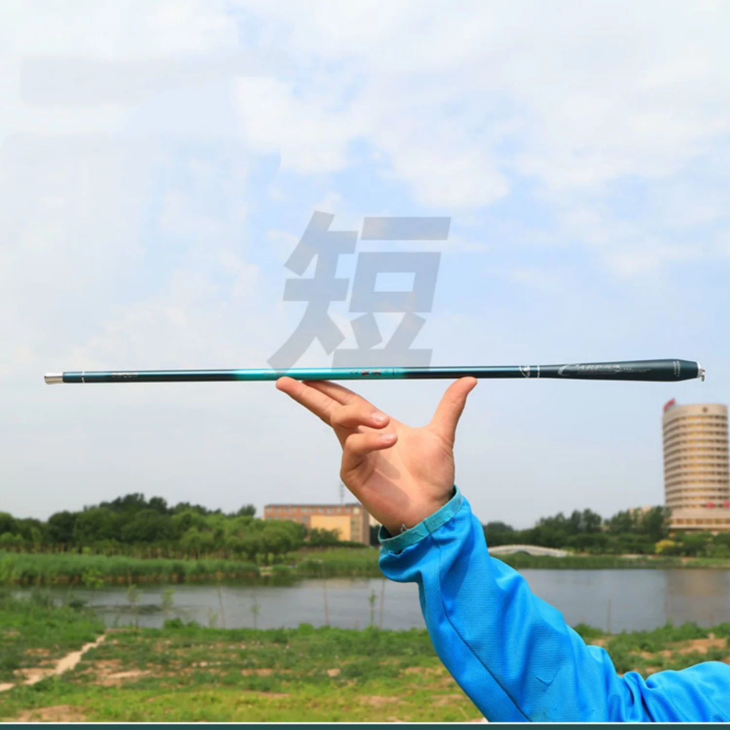 

Ultra-Short 52cm Fishing Rod Portable Telescopic Straight Fishing Pole 1.8-5.4m Carbon Fiber Hand Pole Outdoor Fishing Gears