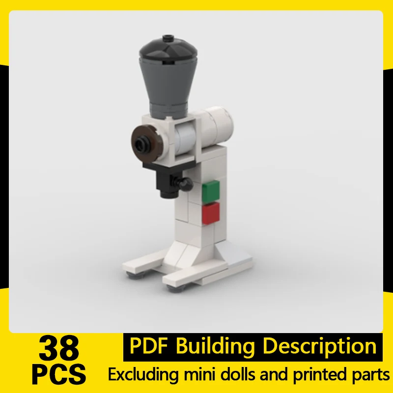 

City Street View Model MOC Building Bricks Coffee Grinder Modular Technology Gifts Holiday Assemble Children Toys Suit