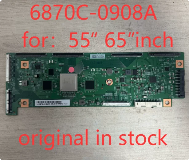 55inch 65inch Original 6870C-0908A logic board LE550PQL (HQ) (C1) in stock