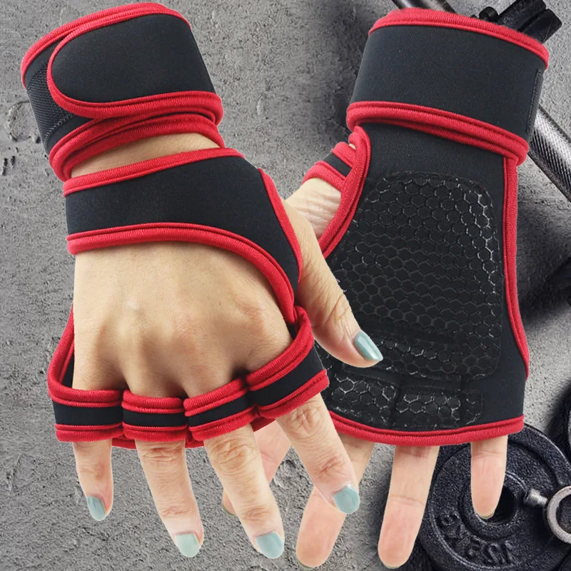 Gants de sport d'entraînement pour hommes et femmes, gants d'entraînement, fitness, musculation, levage, gymnase, main, poignet, l'hypothèse, protecteur