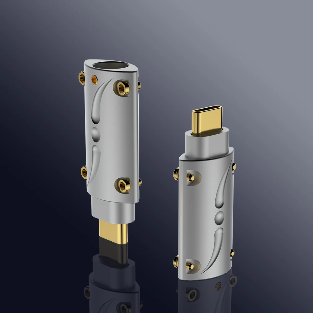 

VIBORG VT09 Gold Plated Type C Type-C USB C USB3.1 High End USB Connector Gold plated Type C Male Plug Welding Type USB-C