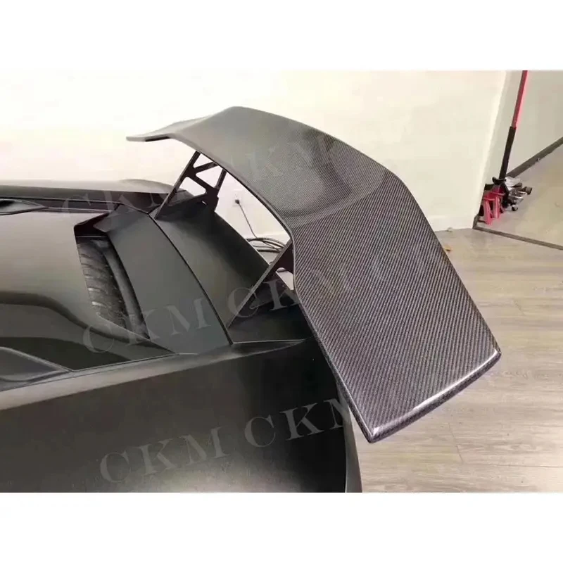 

High Quality Dry Carbon Rear Spoiler Boot Wing LP610 LP580 2014-2018