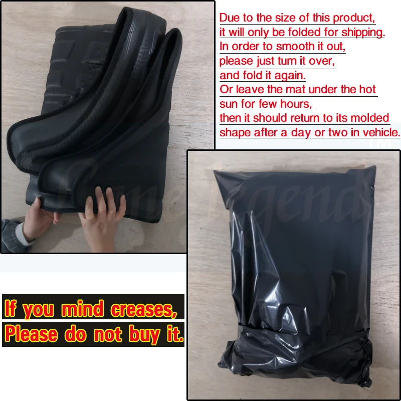 FOR Peugeot 308  2012 2013 Car Rear Trunk Boot Mat Floor Mats Carpet Anti Mud Cargo Waterproof