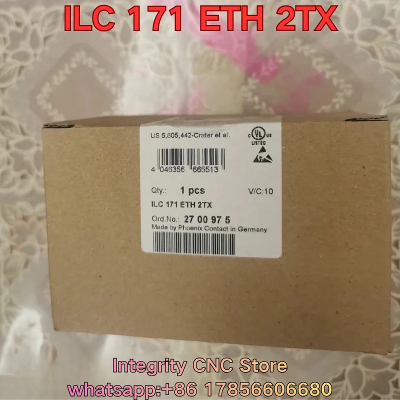 New ILC 171 ETH 2TX PLC module 2700975