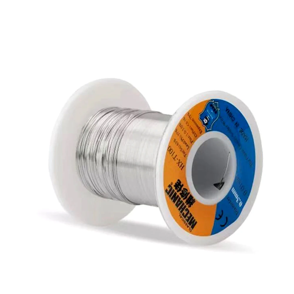 Monteur HX-T100 Soldeer 200G 0.6/0.8/1.0/1.2Mm Hoge Zuiverheid Lage Fusion Puntlassen bga Lassen Reparatie Gereedschap