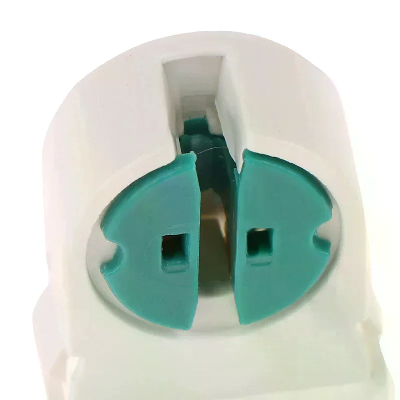 10Pcs Home T5 Light Holder G5 Base Non-Shunted Heat-Resistant Lamp Socket AC500V 2A For LED Fluorescent Light Tube Holder