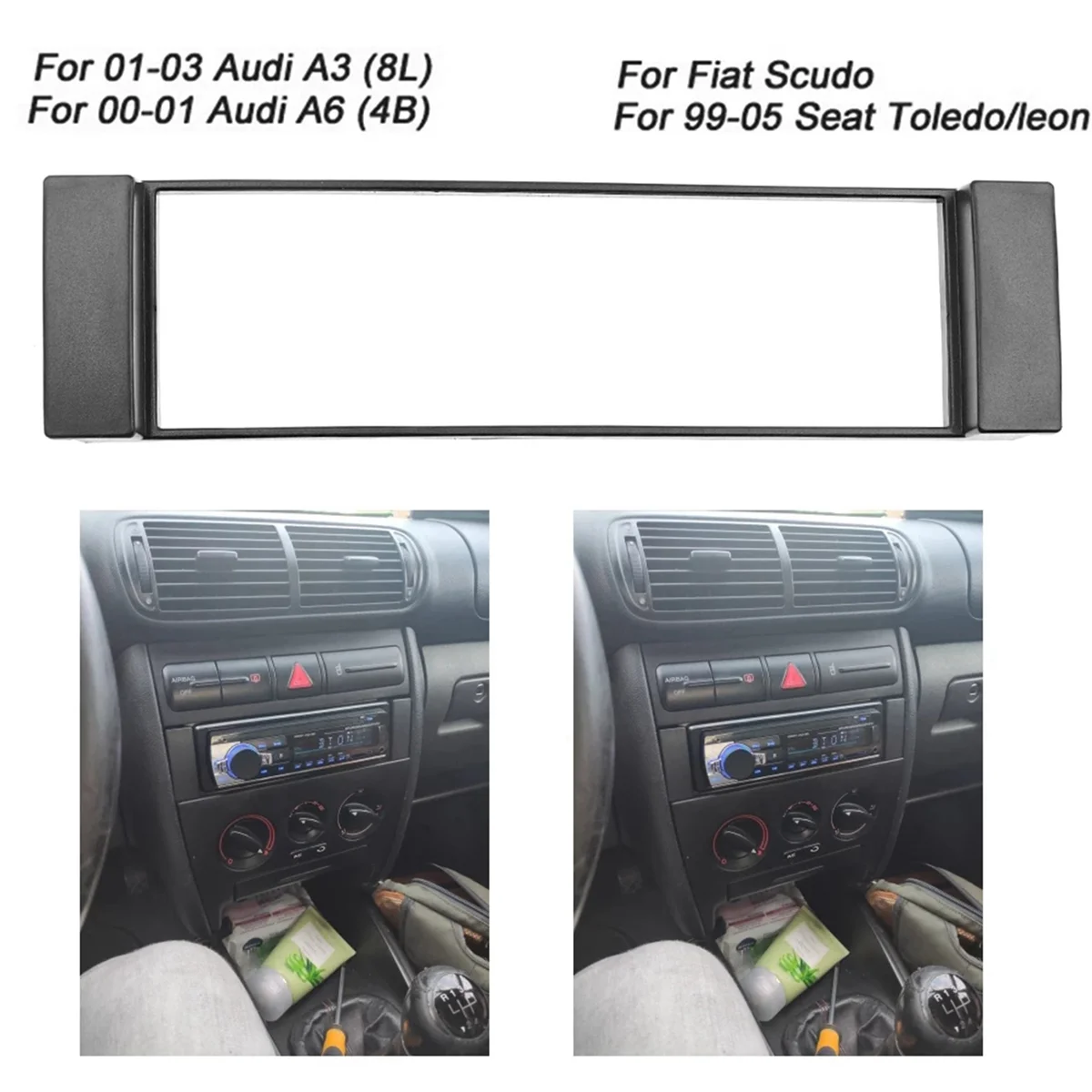 Comment installer un kit de conversion Double DIN pour votre Audi A3 8L Guide complet et retour d’expérience réel