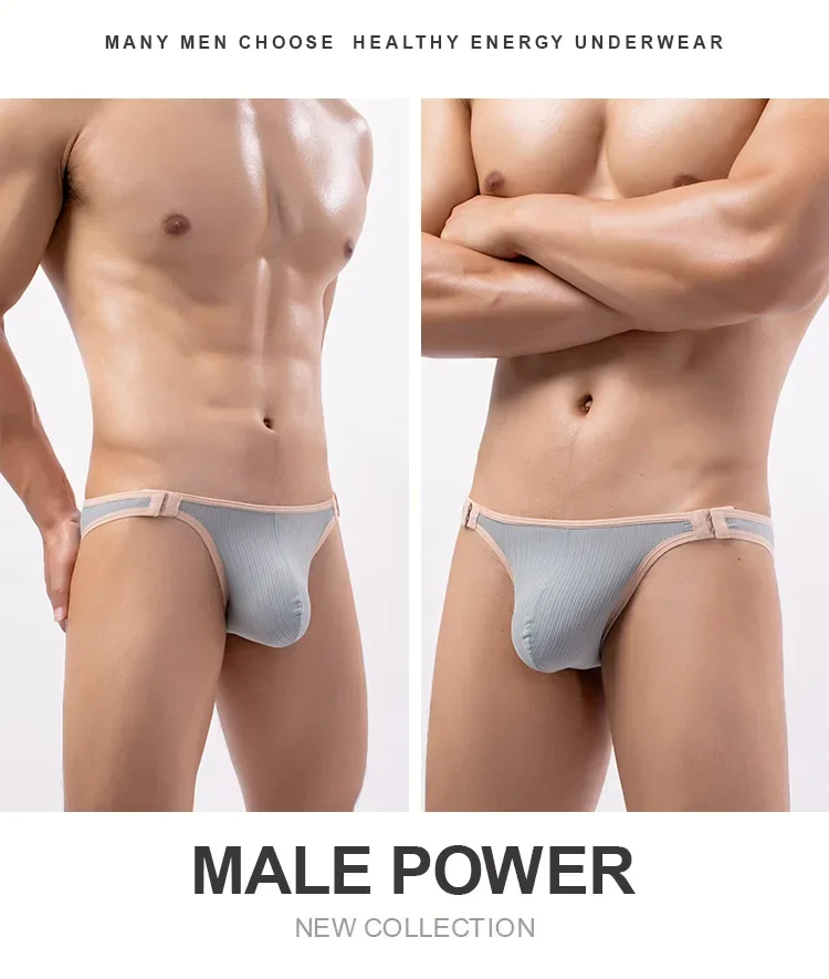 Sous-vêtements triangulaires réglables à séchage rapide pour hommes, boxers respirants pour hommes, slips taille basse, slips sexy, coupe couvertes, nuit de documents