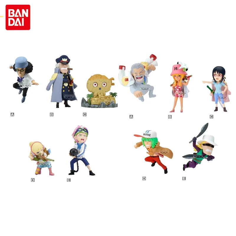

Оригинальные коллекционные фигурки BANDAI ONE PIECE WCF Series: Monkey·D·Garp, Shiryu, Kuzan (серия Honeycomb Island)