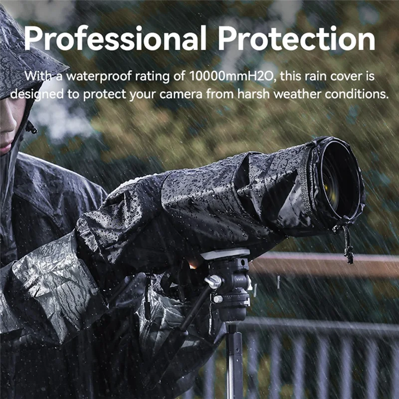 

B86B-Camera Rain Cover Rain Cover Waterproof Rainy Weather Humid Area Snowy Condition Protect Profession Protection Canon Nikon