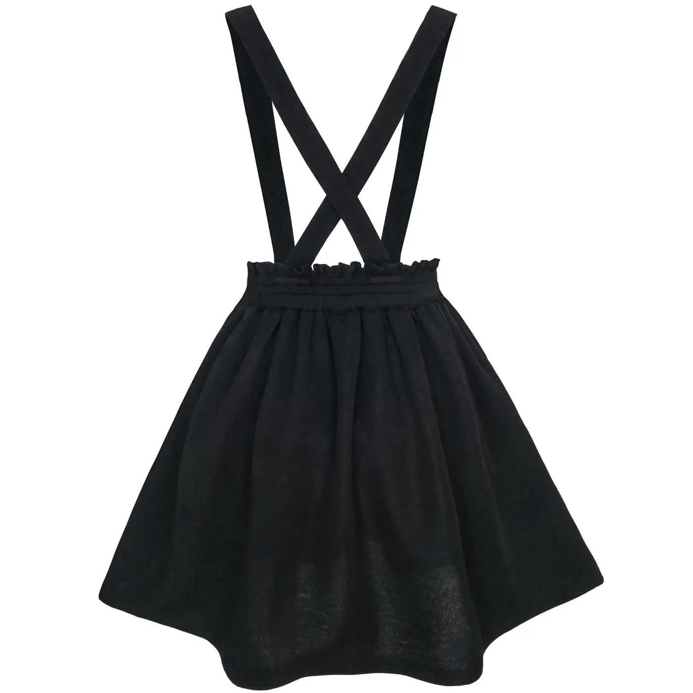 Girls Dress Suspender Skirt School Uniform
