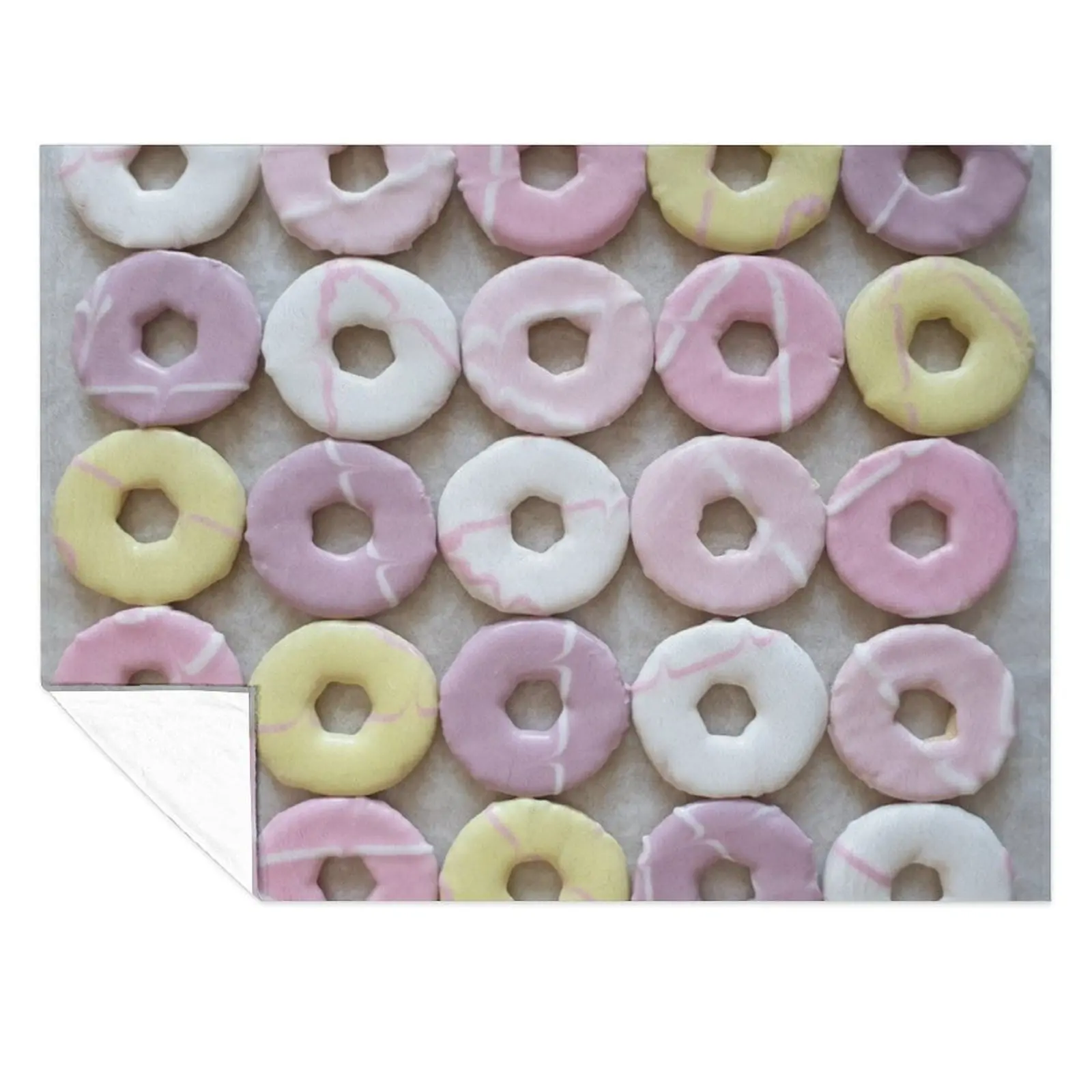 

Yummy Party Rings Throw Blanket Luxury Throw Soft Plaid Cute Vintage Blankets