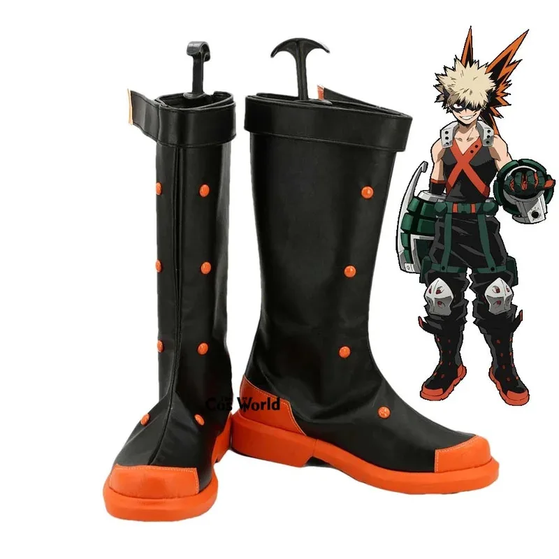

My Hero Academia Katsuki Bakugo Аниме Обувь для косплея на заказ Сапоги