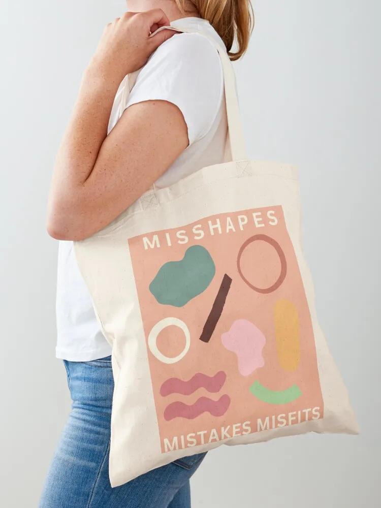 حقيبة تسوق من Pulp Misshapes حقيبة تسوق محمولة حقيبة تسوق قابلة للتخصيص للمتسوقين الجامعيين