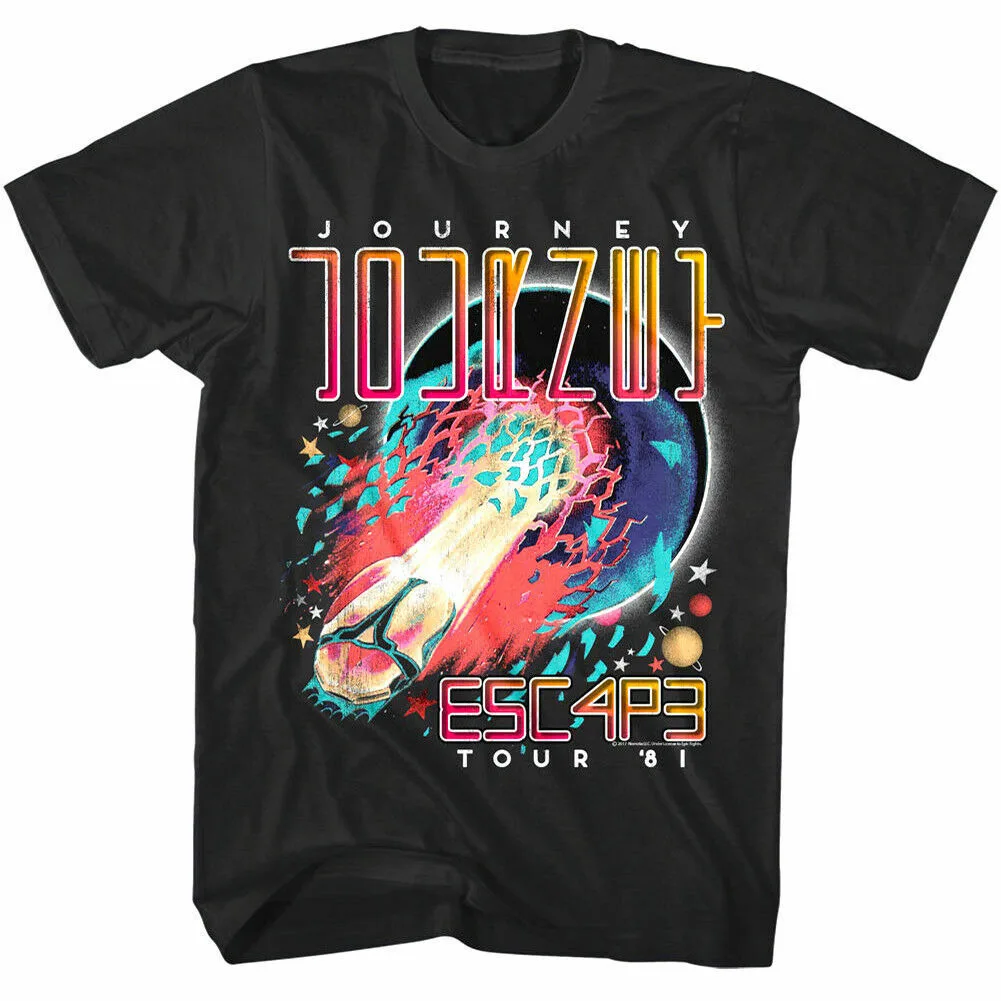 Journey Escape World Tour 1981 Men’s T Shirt, Shirt For Music Fan