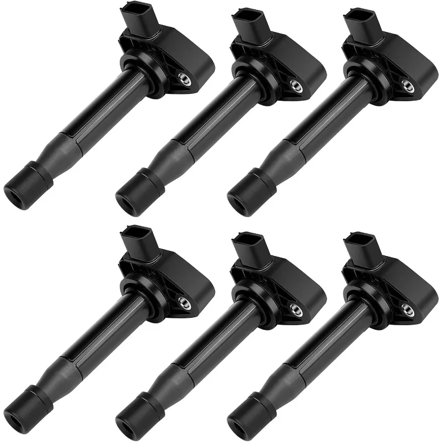 

100 New 6pcs Ignition Coil Set Compatible with Acura CL RL TL Saturn Vue 19992010 Automobiles Fit for OE: UF242 5C1013 High Per
