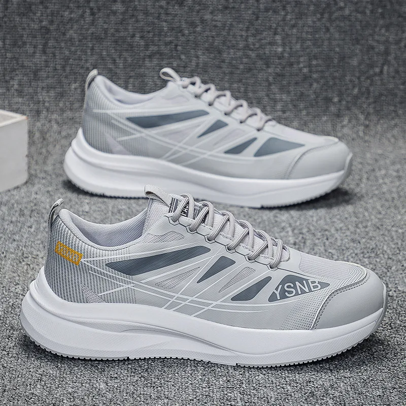 Thick Bottom Sneaker Classic Spring and Autumn New Stylish and Lightweight Popular Soft Bottom Breathable All-Match Casual Runni