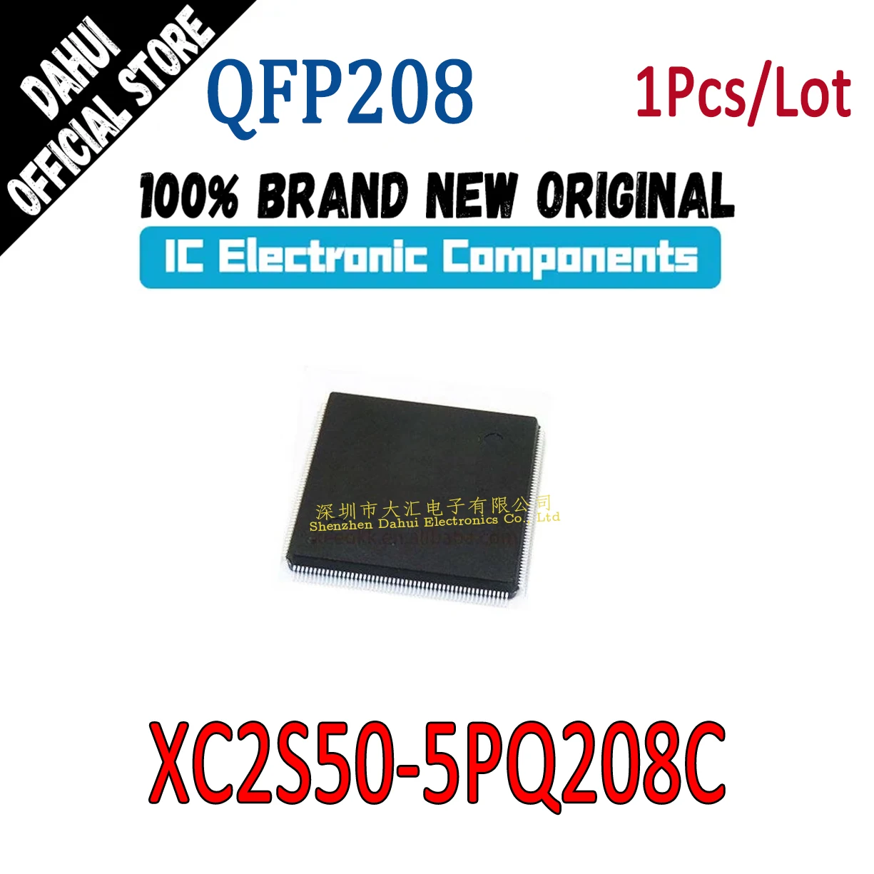 

XC2S50-5PQ208C XC2S50 QFP-208 Programmable logic chip IC new original