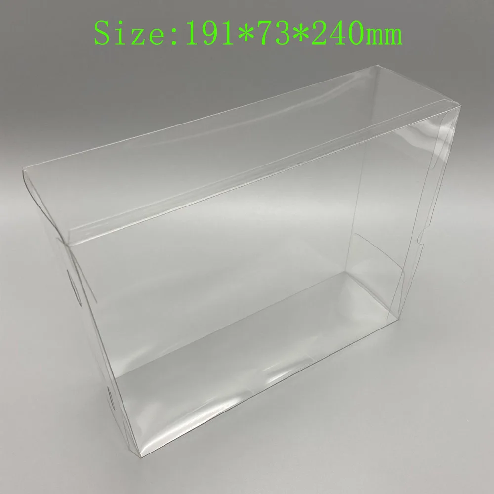 Clear transparent box For SWITCH NS for Metroid Dread Amiibo Limited controller Collection Display storage Box PET Protector box