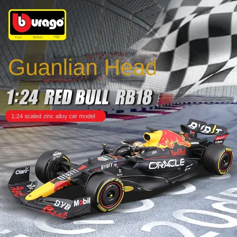 

Bimei 1:24 Red Bull RB18 F1 Car Model 2022 Alloy Simulation Car Model Dimensional Formula Racing Car