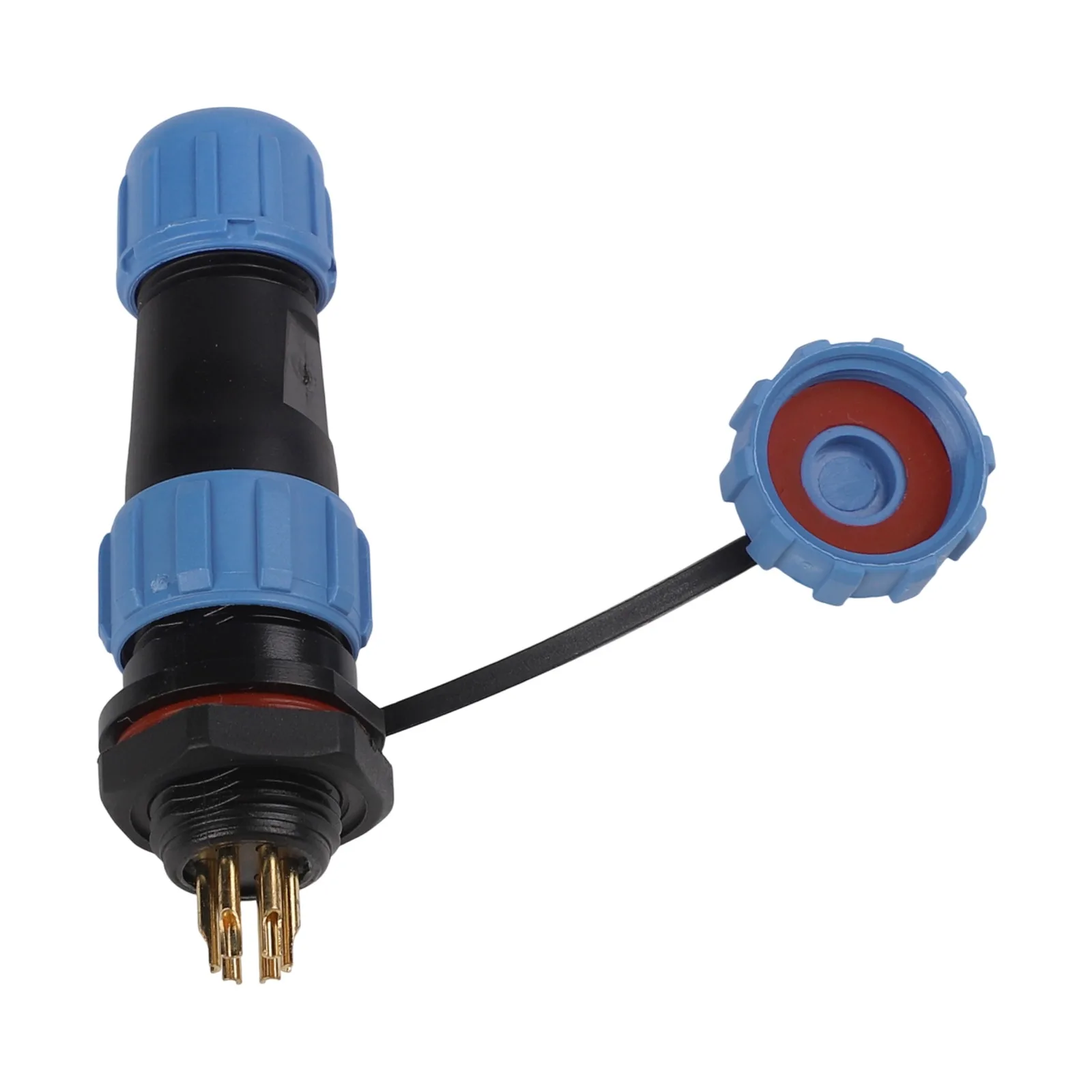 For Outdoor Applications IP68 Waterproof Connector Harsh Environments Dustproof Engineering Plastics High Insulation Resistance