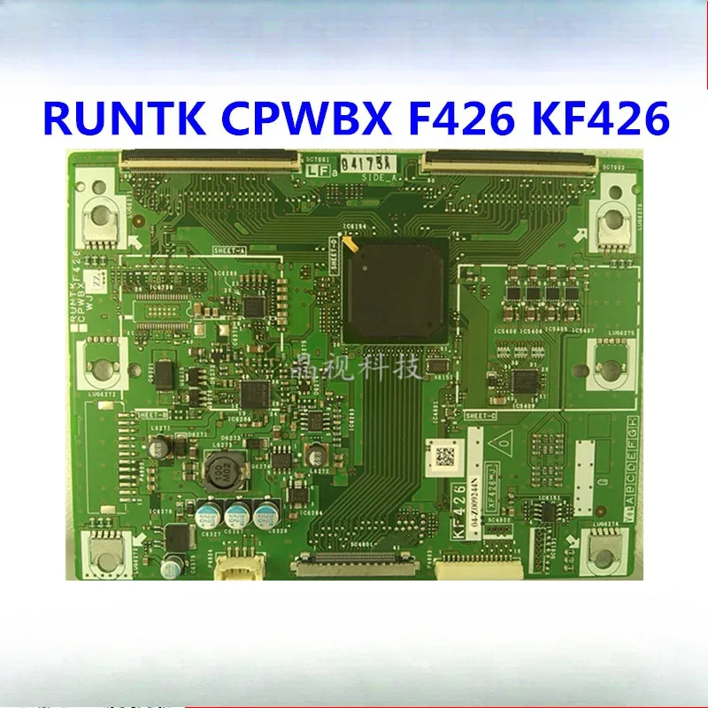 Плата CPWBX F426 XF426WJ KF426 T CON для Sharp LCD-46A63 LCD-52Z770A... Карта дисплея для замены ТВ, хороший тест