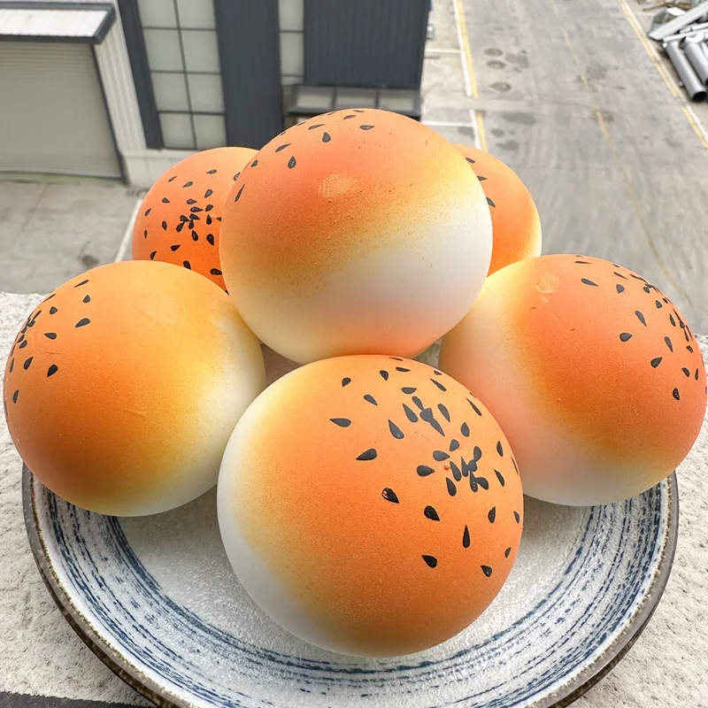 Squeezable Pinching Slow Rebound Soft Bread Handmade Stress Relief Toy for Adults Desktop Ornaments Cute Kids Gift Toy