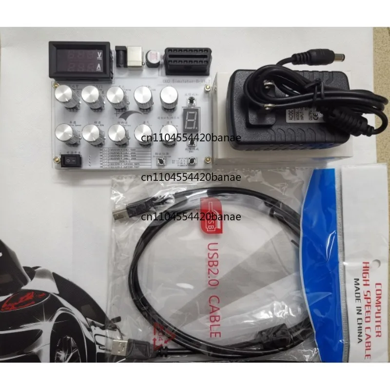 Automotive ECU emulator /ELM327 development test/J1939/vehicle to everything /OBD emulator /CAN customization view 5