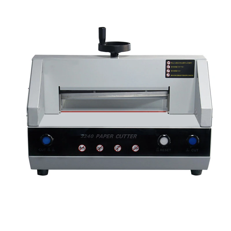 

330mm Precision Heavy Duty Paper Cutting Machine Automatic A4 Guillotine Desktop Electric Paper Cutters for Thick Cutting
