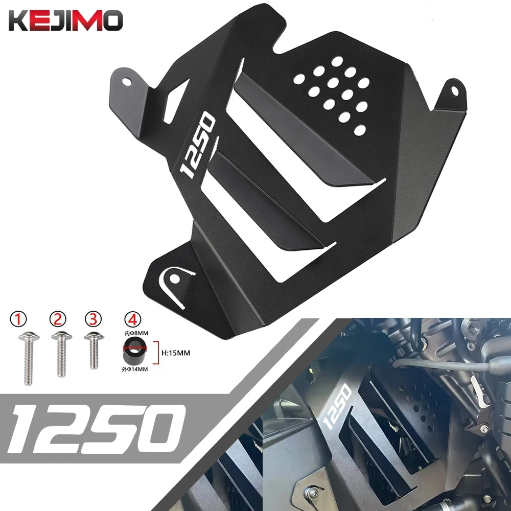 

Left Side Fairing Guard FOR Pan America 1250/1250S/Special RA1250 1250 2021- 2025 Motorcycle Aluminum Ignition Coil Guard Parts