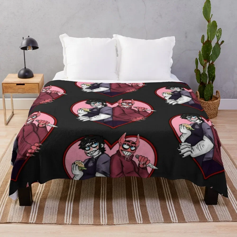 

Bob Velseb Heart Throw Blanket Reusable Durable Soft Blanket for All Seasons