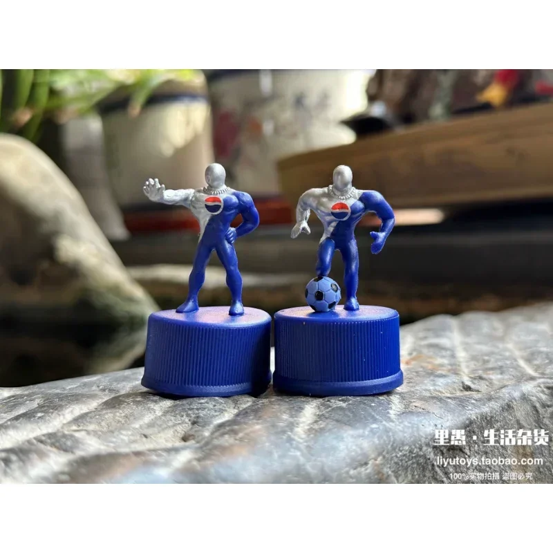 Echte Peplsie Premiulm Sammler figur Flaschen verschluss Superman Blind Box Ornament Zubehör Sammlung vorhanden