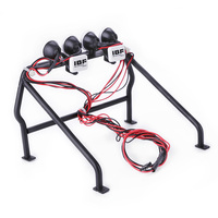 Metal Roll Cage Bucket RC Car Roof Rack Roll Cage Bucket Metal RC Car Roll Cage Bucket for RC4WD 1/10 TF2 Car Accessories