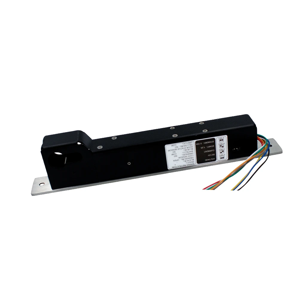 DC 12V 전기 장붓구멍 볼트 잠금 장치: 잠금 실린더 키를 사용한 보안 스마트 잠금 액세스 제어, 향상된 보안을 위한 실패 방지 설계